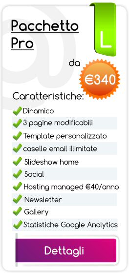 Pacchetto Web Pro