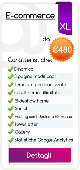 Pacchetto Web XL